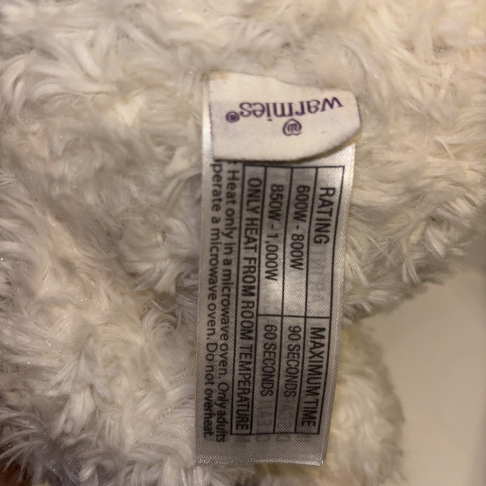 Warmies Sheep Lamb Plush Microwavable Weighted 13" - Picture 7 of 11